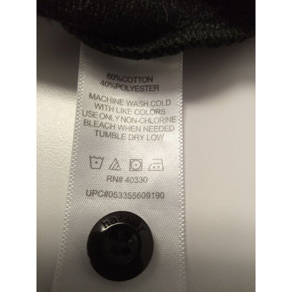 Haggar Men's Long Sleeve Black/Grey Lightweight Sweater Size XL - Picture 7 of 8